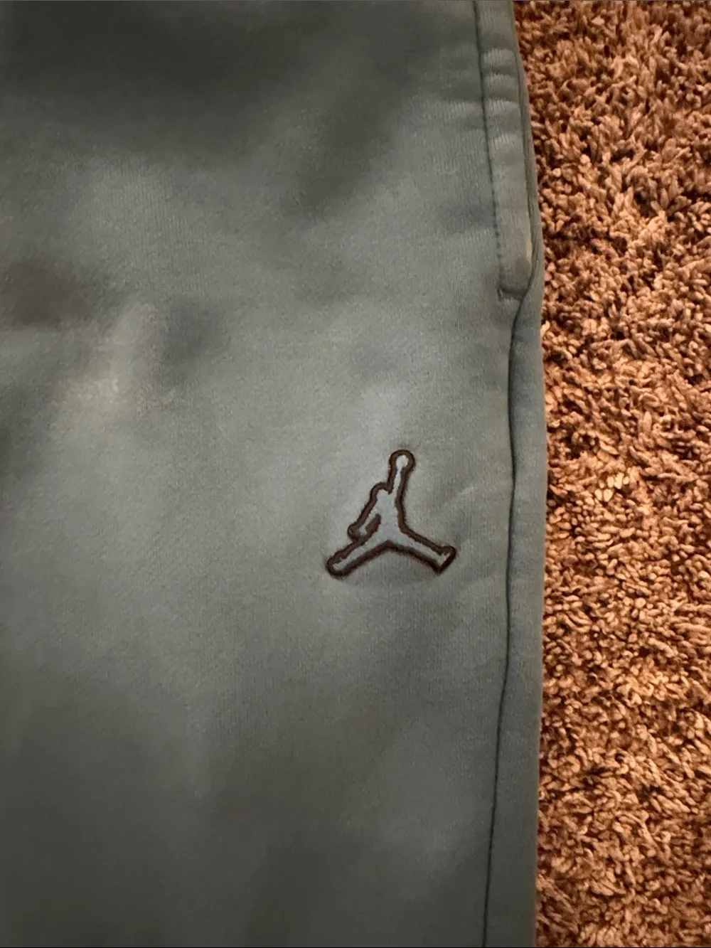 Jordan Men’s Blue Fleece Jogger Sweatpants Jumpman